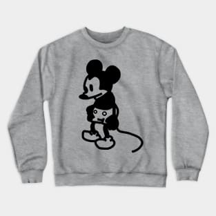 Sad Mouse in Steamboat Willie 1928 Crewneck Sweatshirt